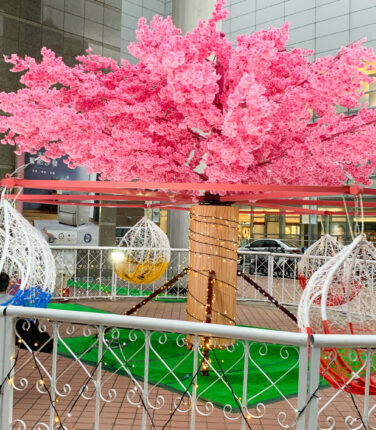 【台灣景點】台北天母粉紅夢想樂園開張！期間限定7大設施浪漫開玩