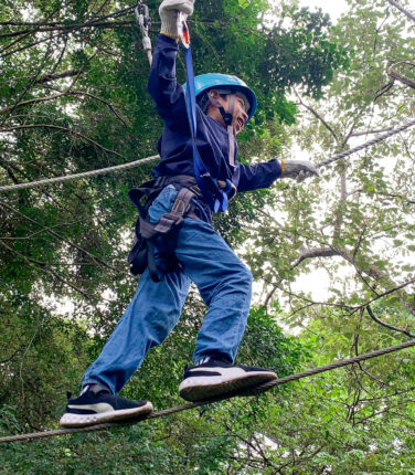 【台灣景點】花蓮壽豐野猴子探險森林！在樹林間飛躍探險感受大自然